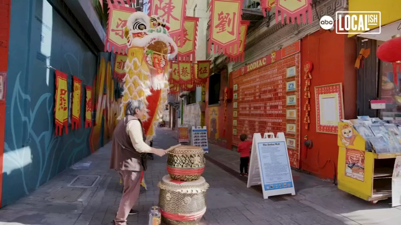 Zodiac Wall in Chinatown Celebrates Lunar New Year