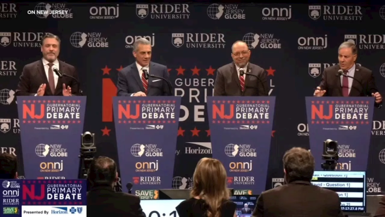 New Jersey GOP Gubernatorial Candidates Clash Over Abortion Rights in First Debate