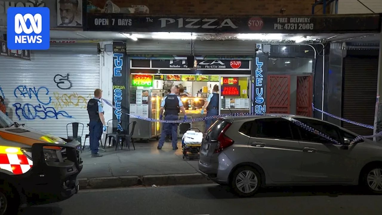 NSW Police charge 15-year-old boy with stabbing murder of pizza shop owner in Western Sydney