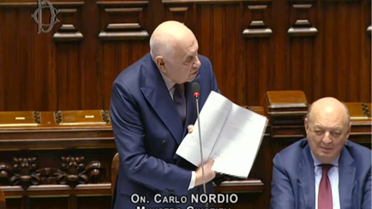 Almasri, Nordio all'opposizione: 'Non avete letto le carte'