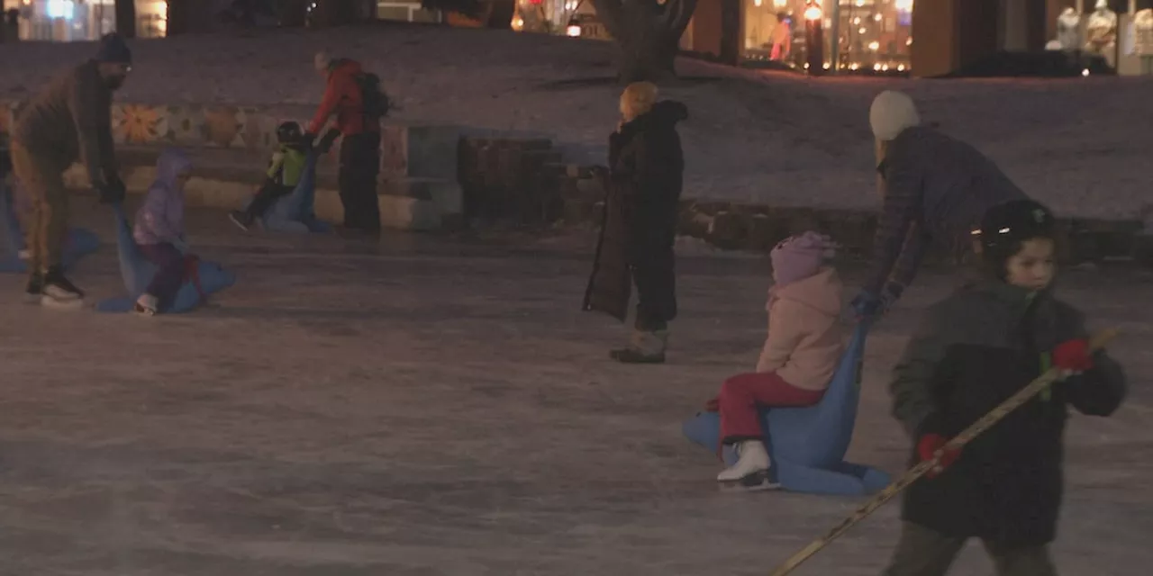 Families Enjoy Icy Fun at Anchorage's First Skater-Tot Event