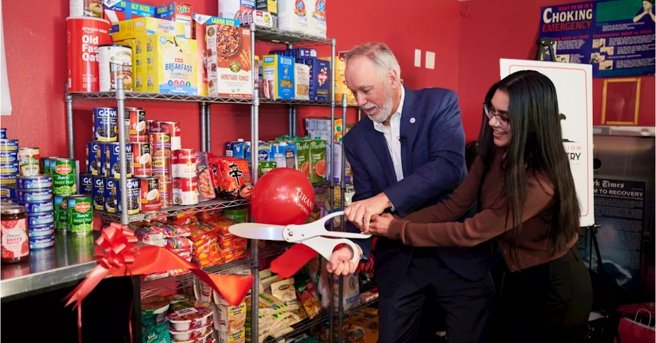 CUNY unveils new food pantry at Macaulay Honors College to combat student food insecurity