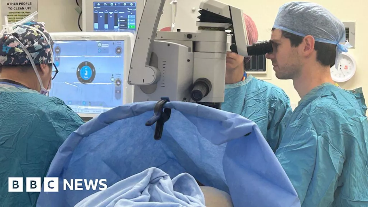 First artificial cornea transplant performed at South West NHS hospital