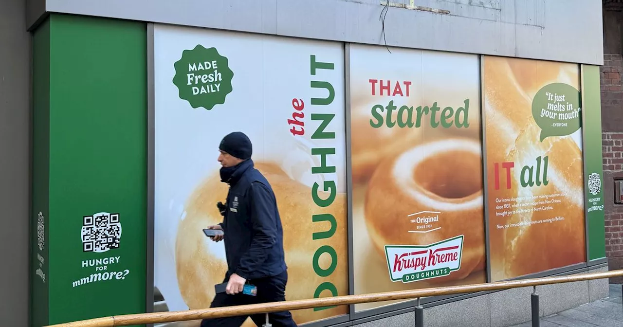 Excitement builds ahead of first Krispy Kreme store opening in NI