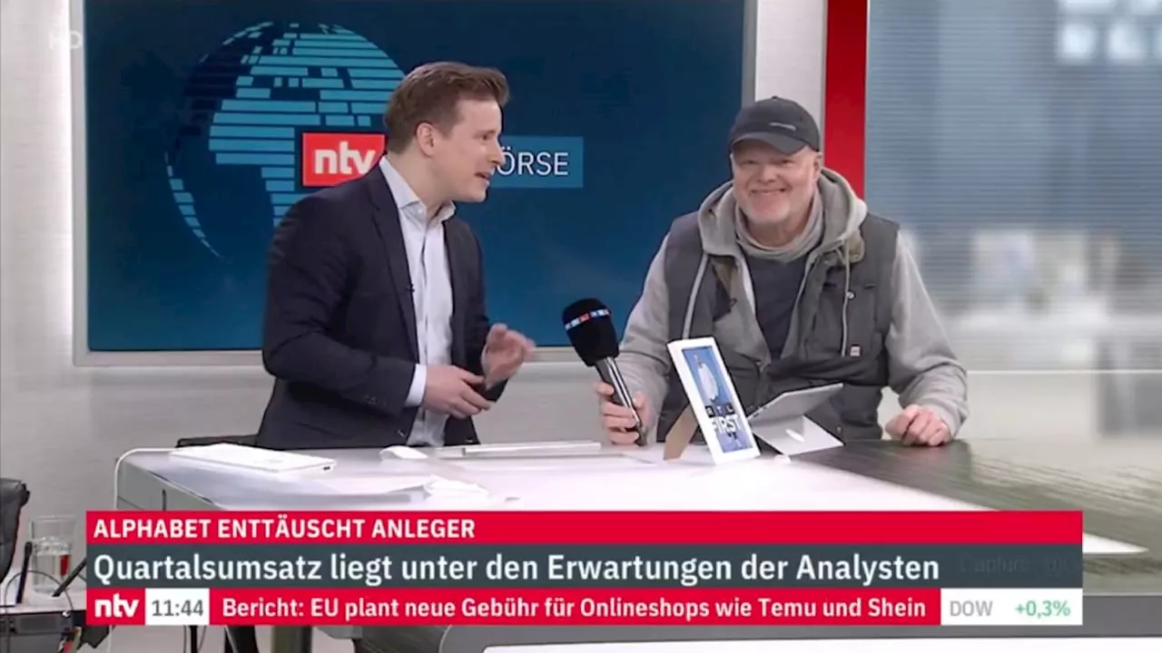 Stefan Raab crasht ntv-Sendung: „Bisschen Schmackes in den Laden rein“