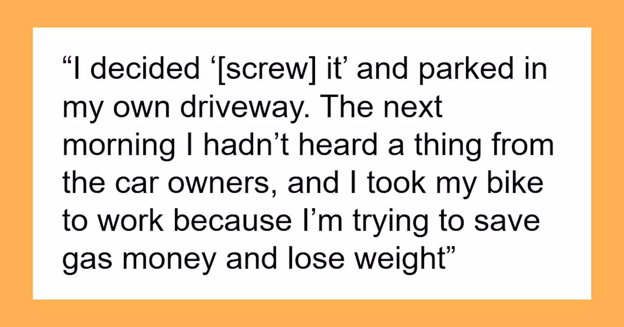 Entitlement on Wheels: Homeowner Faces Legal Threat Over Parking Dispute