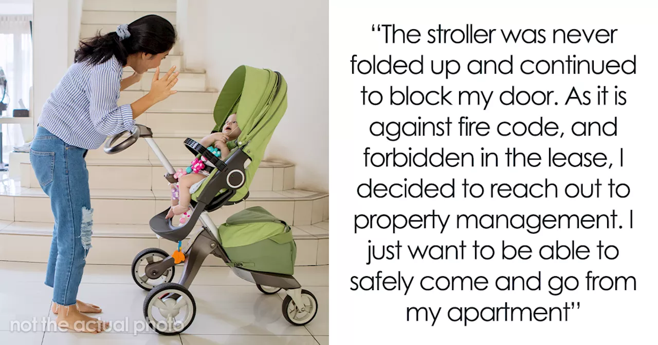 Neighbors Leave Stroller in Hallway, Unleash Verbal Abuse When Complained To