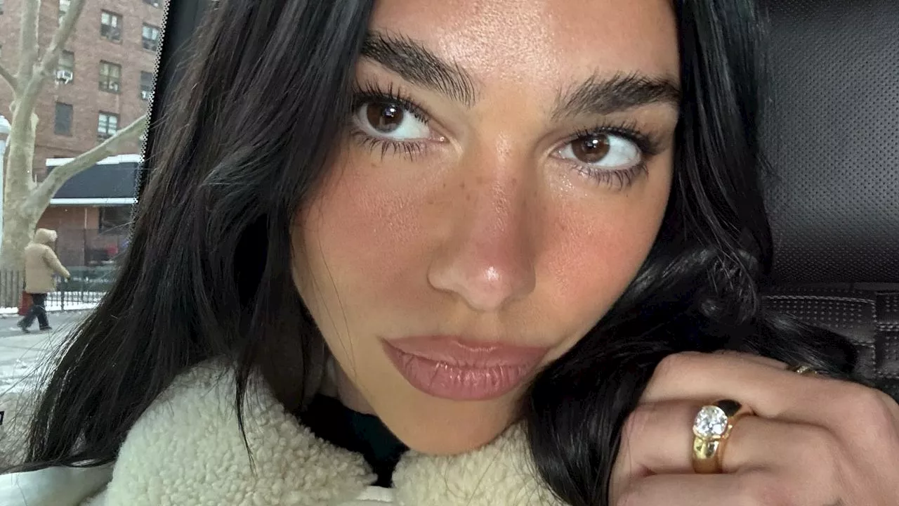 Dua Lipa's Chunky Engagement Ring Sparks Trend for Bold, Wearable Designs