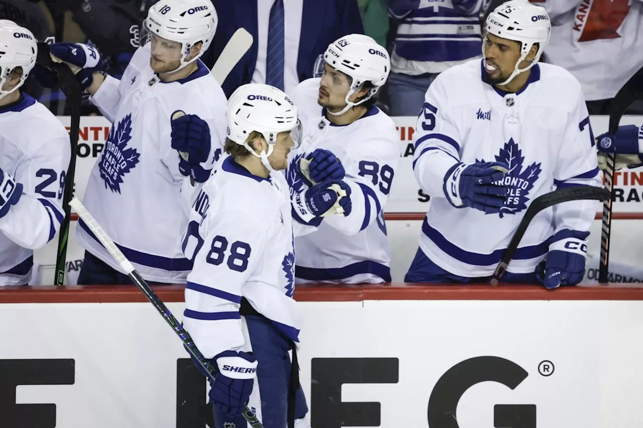 Leafs' Nylander says his hat trick in 6-3 win over Calgary is 'super special'