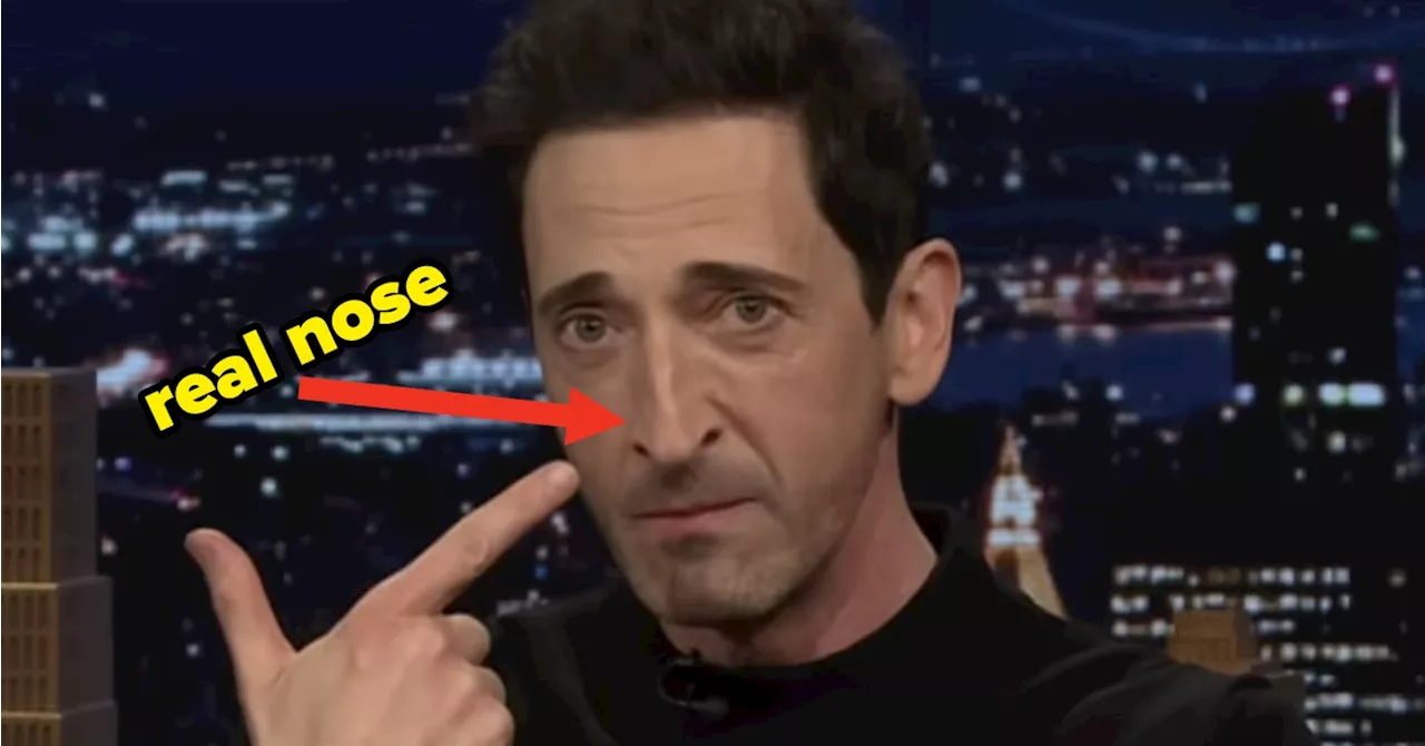 Adrien Brody Shares Hilarious Tale of Makeup Artist Trying to Remove His Nose