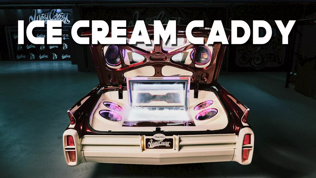 West Coast Customs Creates An Ice Cream Cadillac For The Super Bowl