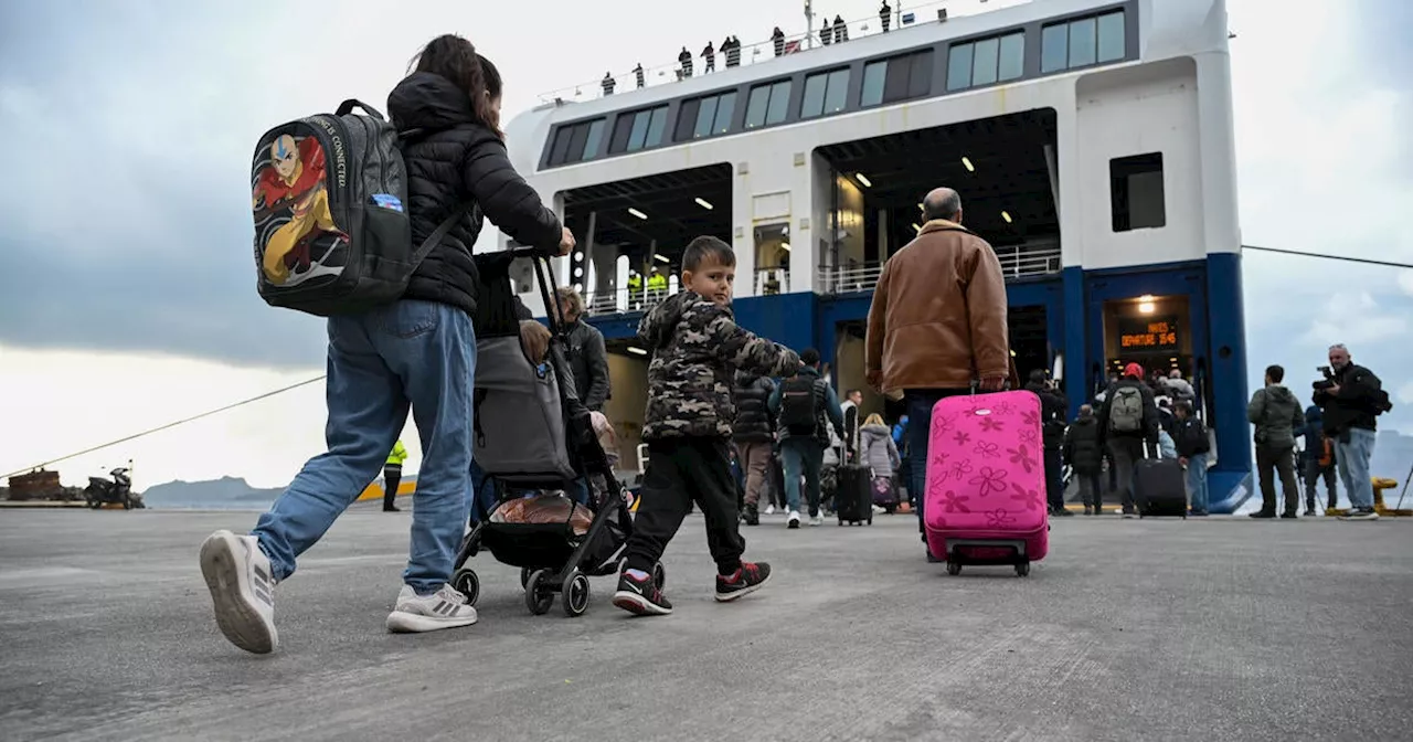 Earthquakes rattle Santorini, driving tourist exodus from Greece's volcanic island