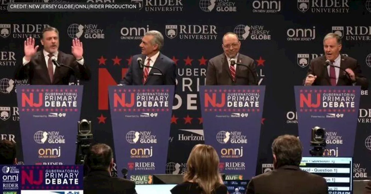 New Jersey Republican gubernatorial candidates engage in heated debate. Here's what they said on many topics.