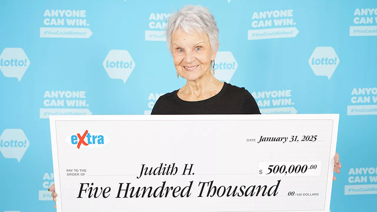 ‘Must be a mistake!’ Victoria woman wins $500K lottery prize