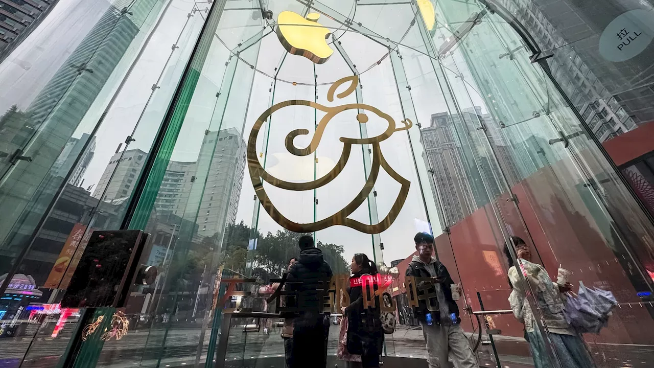 Apple shares fall 3% in premarket after China reportedly considers probe into App Store practices