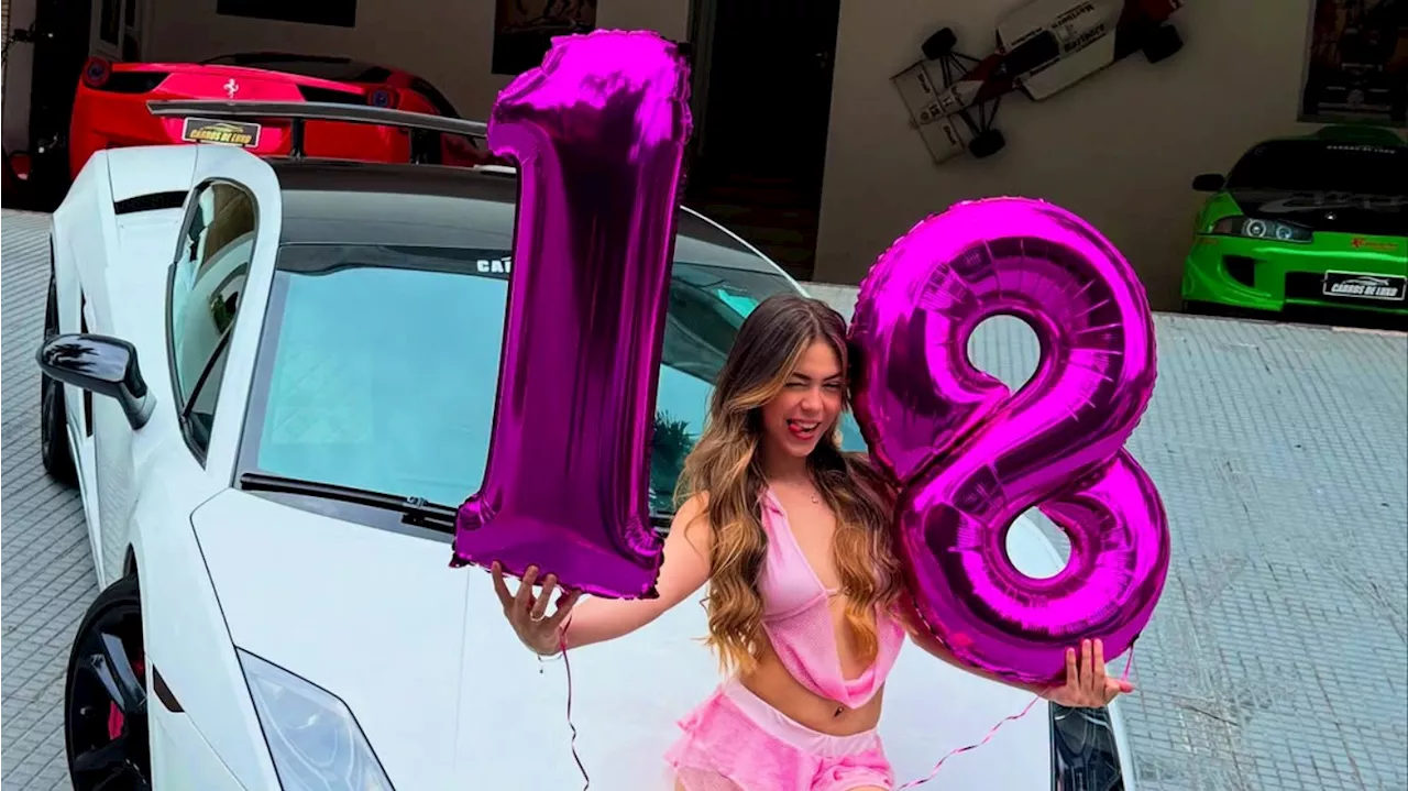 Melody comemora 18 anos com festa e mensagens especiais