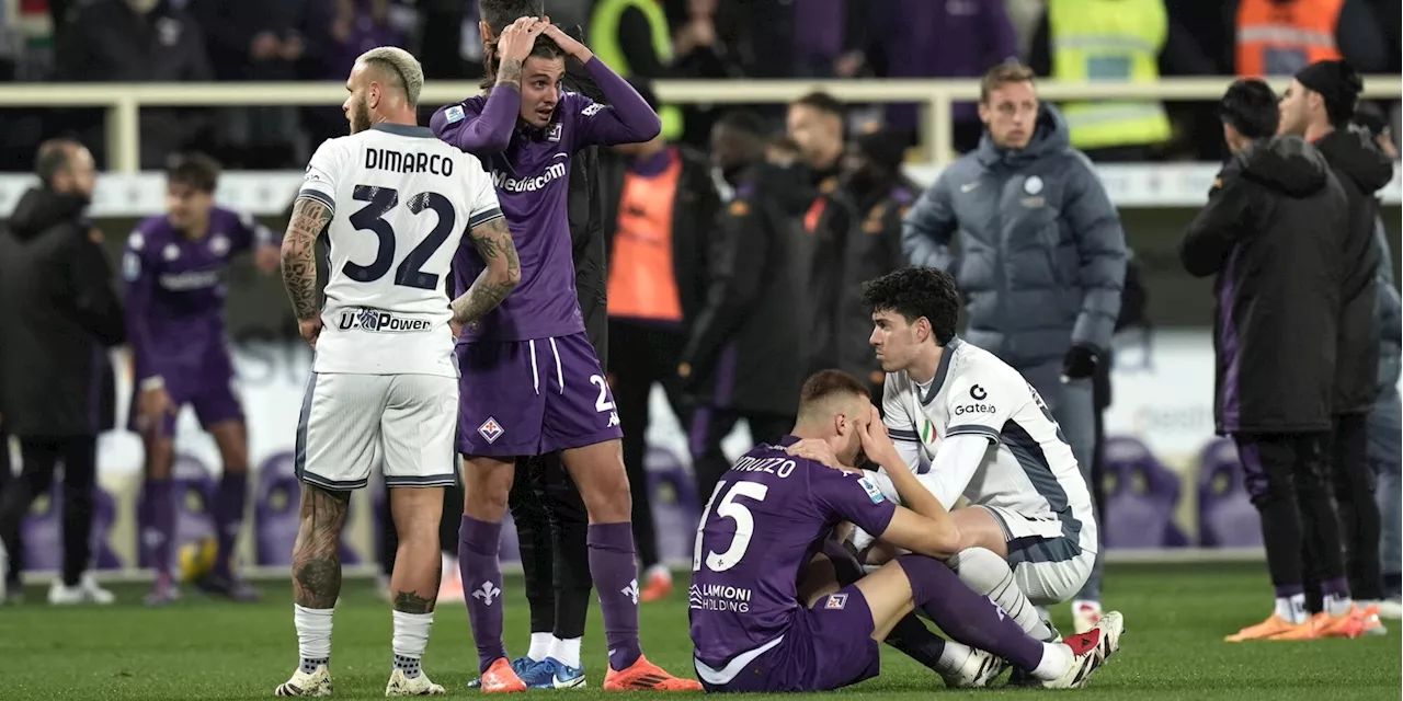 Fiorentina-Inter, le regole per il recupero: quanto si gioca, chi può scendere in campo