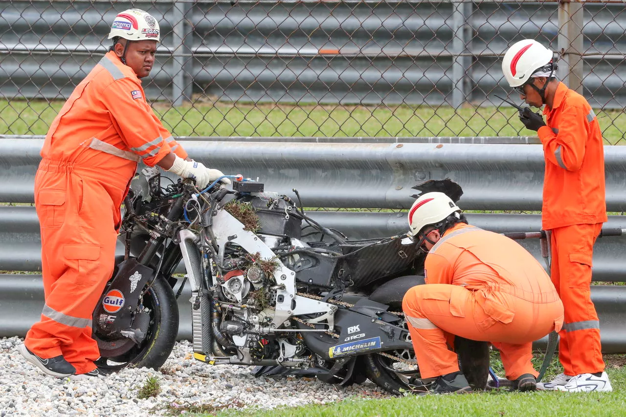 Trackhouse boss reacts to "strange" Raul Fernandez crash in Sepang