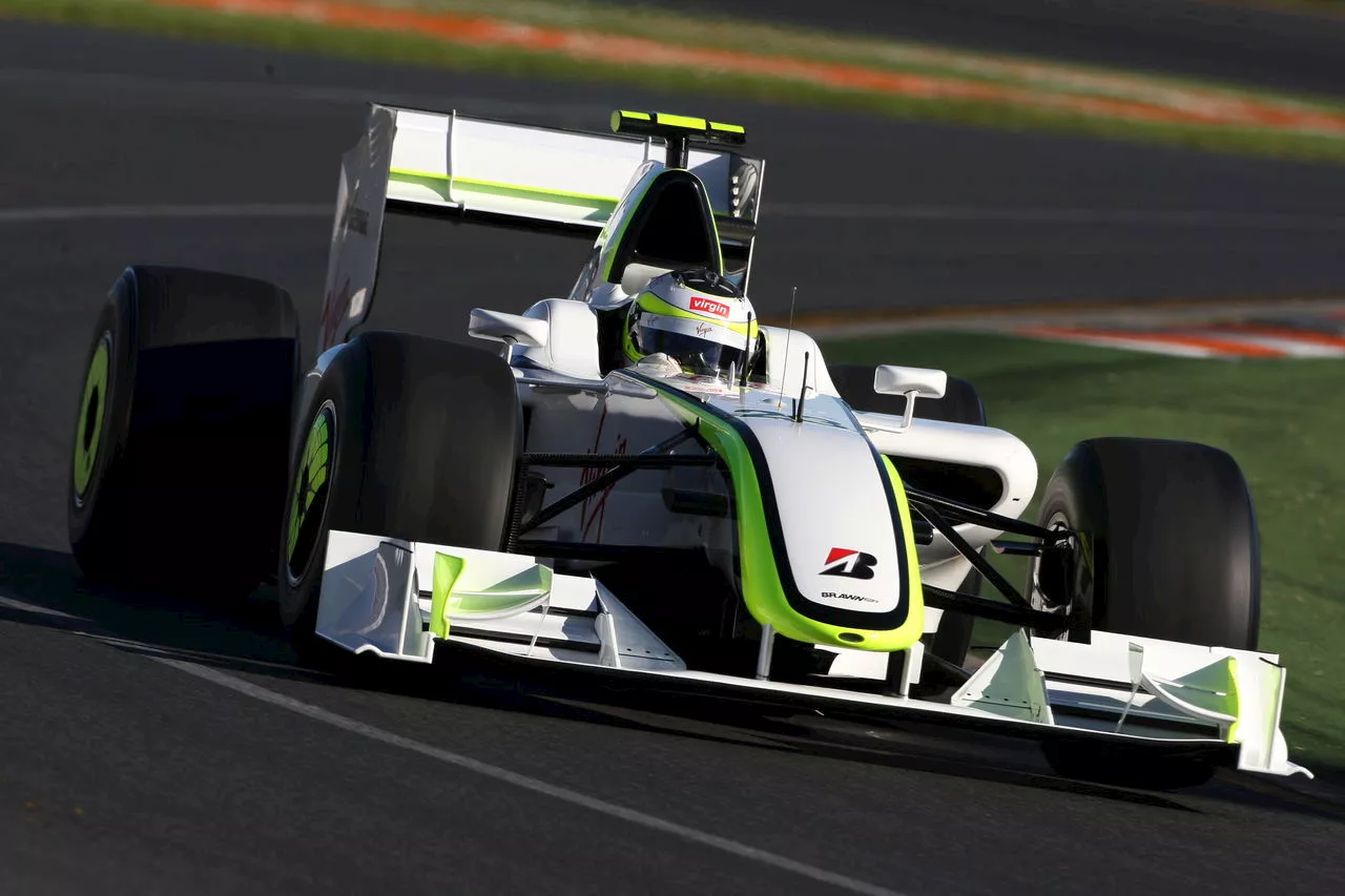 Button's 2009 Brawn GP F1 Car To Be Auctioned at Miami Grand Prix