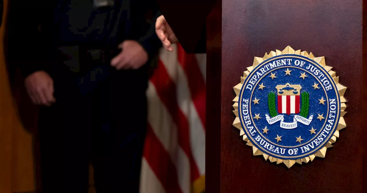 FBI Seal Featured at Portland News Conference