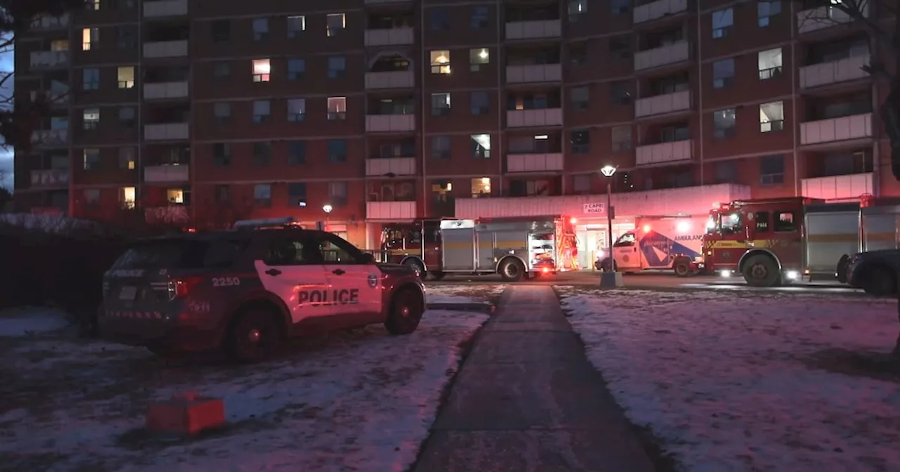 Man dead, another seriously injured in Etobicoke apartment shooting