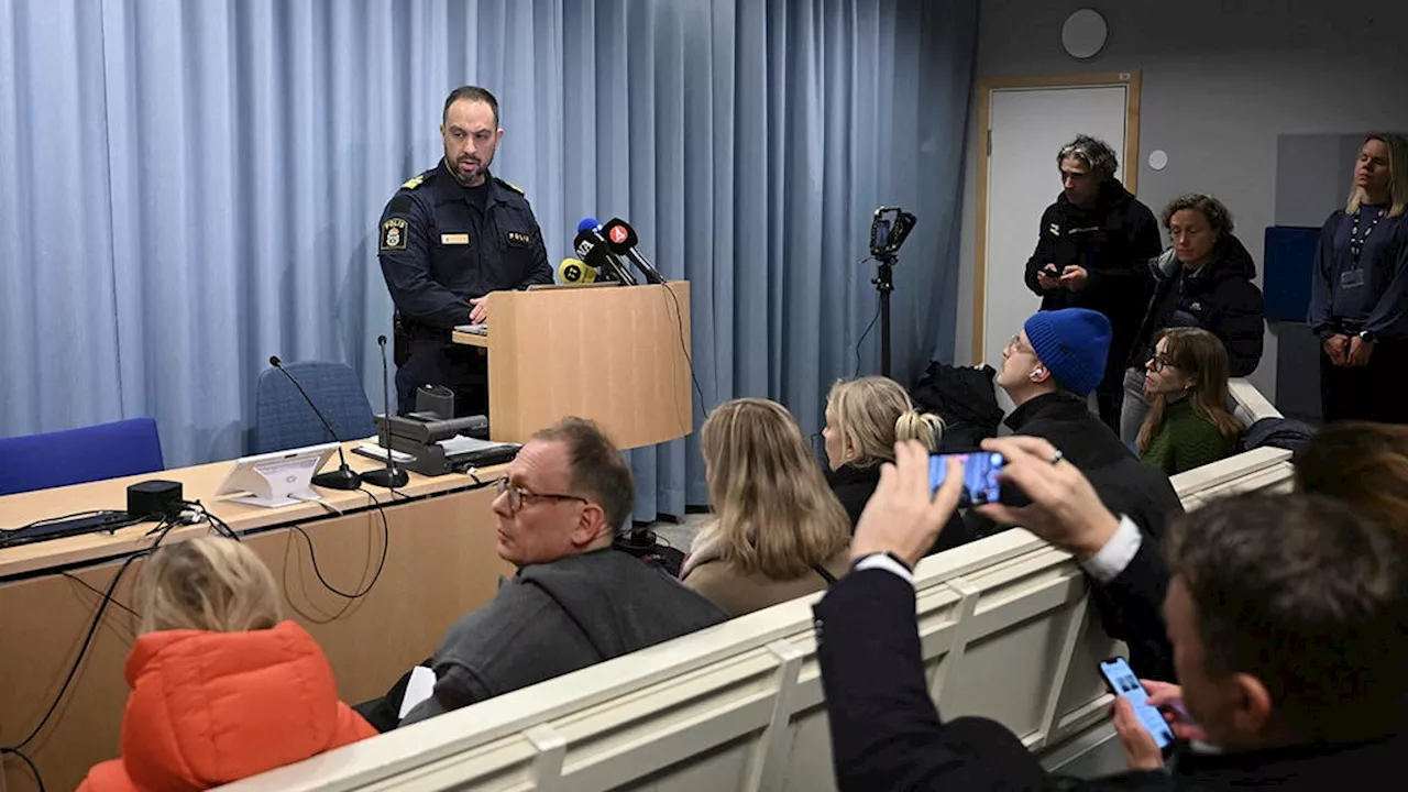 Polisen håller pressträff: Rykten skapar oro