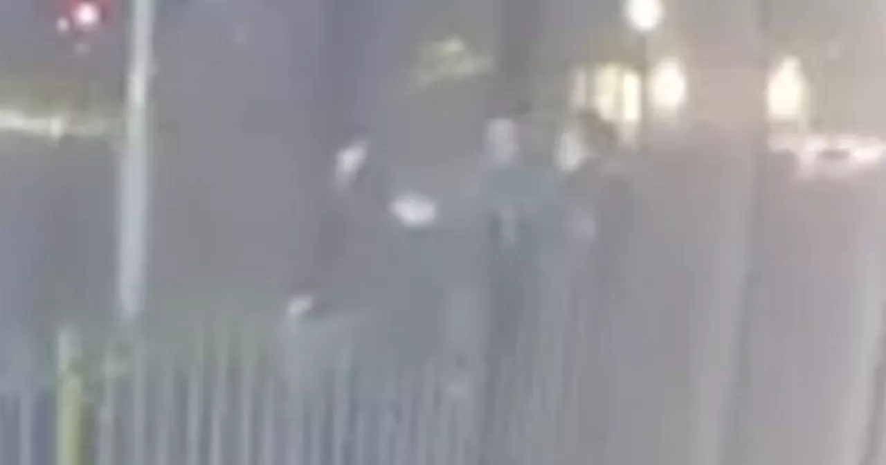 Terrifying Moment Men Allegedly Assault Teenagers in Scotland