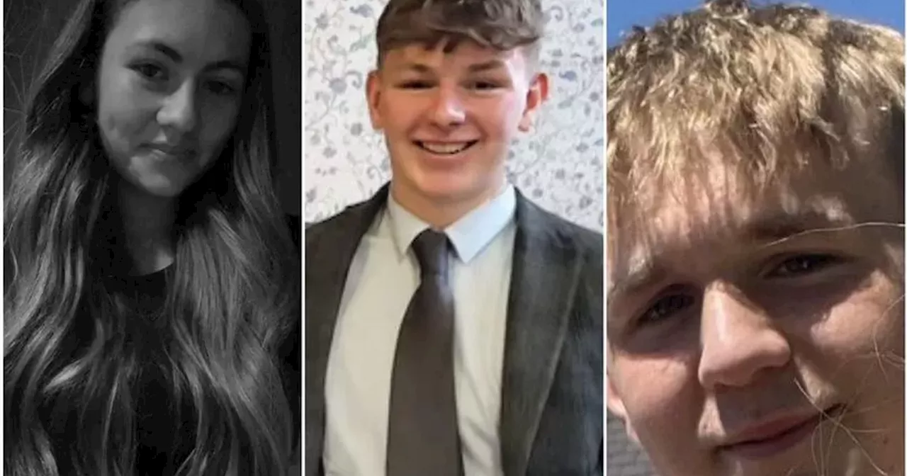 Young driver ‘lost control of car and hit tree’ killing three teenagers