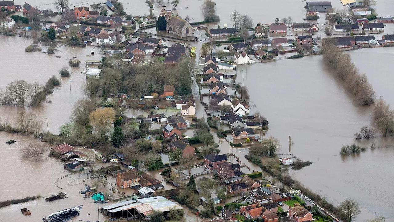 Let's hope this plan is watertight! Labour pledge £2bn to fight floods - with 52,000 properties to...