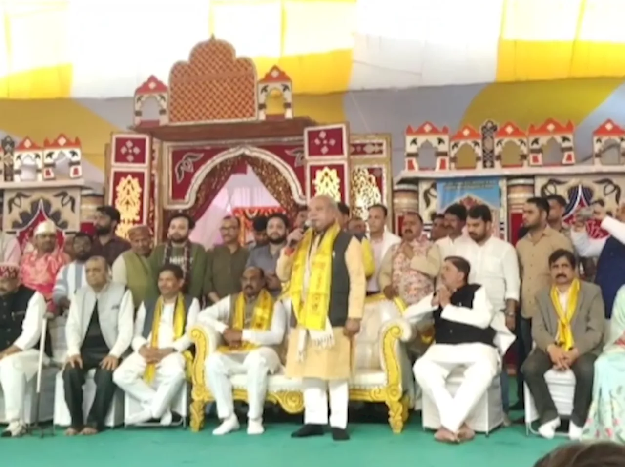 भिंड में पंचकल्याणक महोत्सव में शामिल हुए विधानसभा अध्यक्ष तोमर: कहा- चंबल अब आध्यात्मिकता और संतों की अमृत...