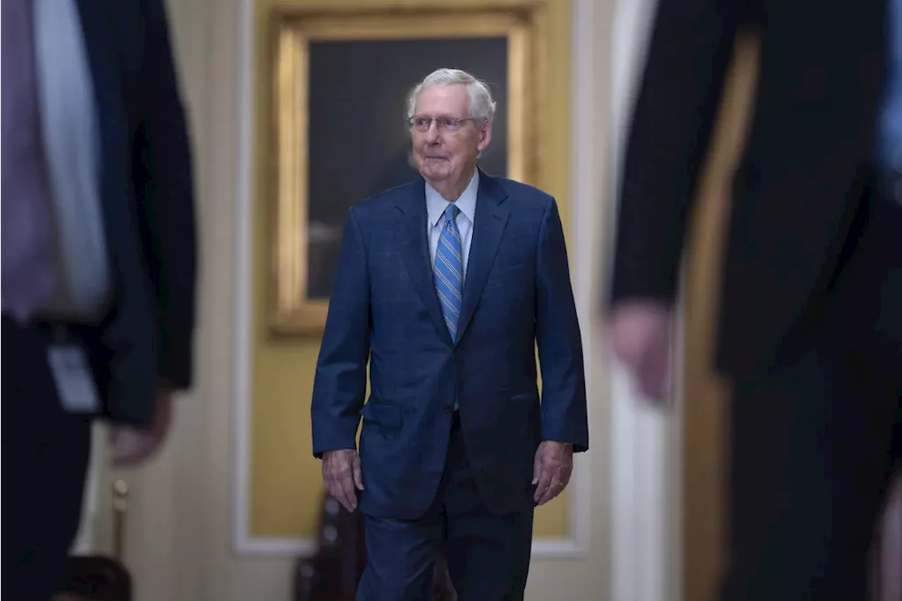 McConnell suffers fall after Senate vote