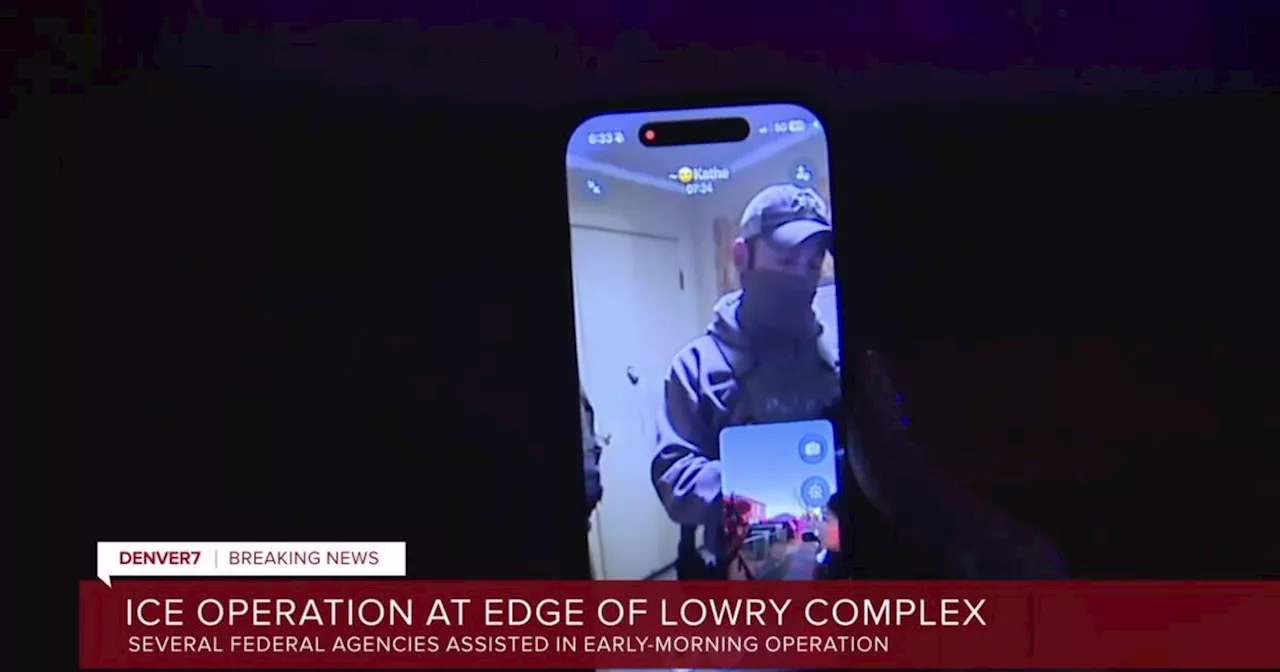 Watch: Denver7 was on FaceTime with a family as ICE entered their Aurora apartment Wednesday morning