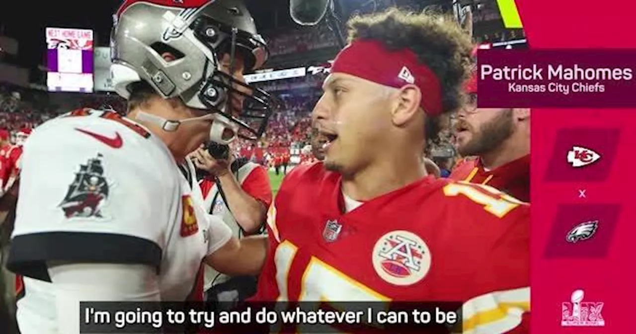 Mahomes focused on himself rather than Brady record