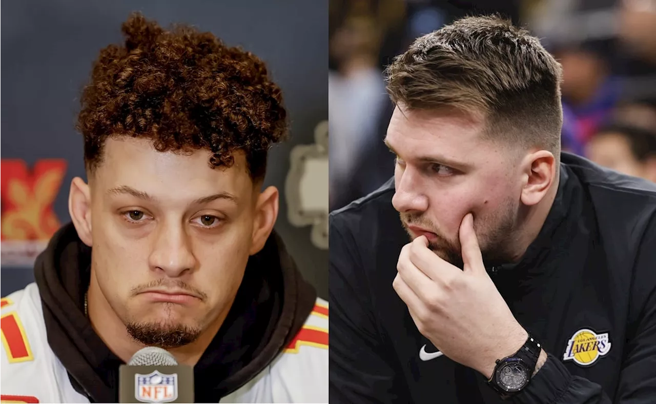 Patrick Mahomes confiesa que le dolió la salida de Luka Doncic en los Mavericks; 'Tenemos una amistad', reveló