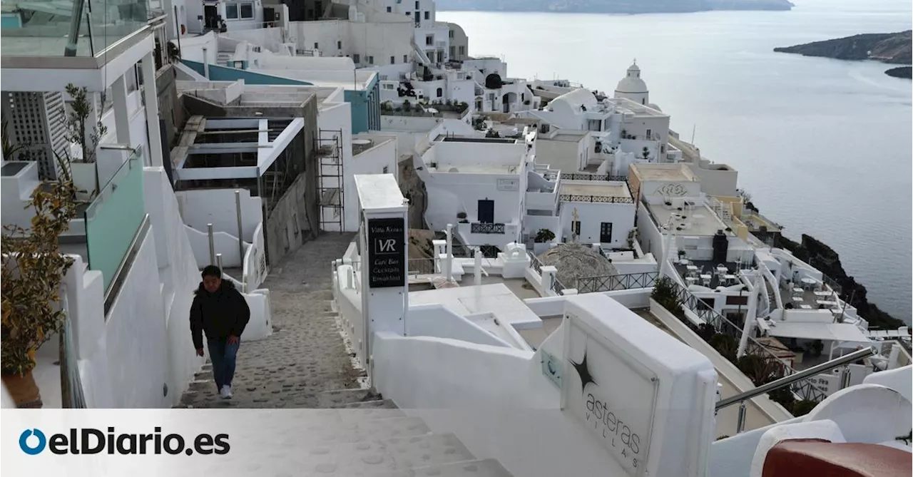 'Está todo el mundo en vilo': las calles de Santorini se vacían con los temblores de tierra