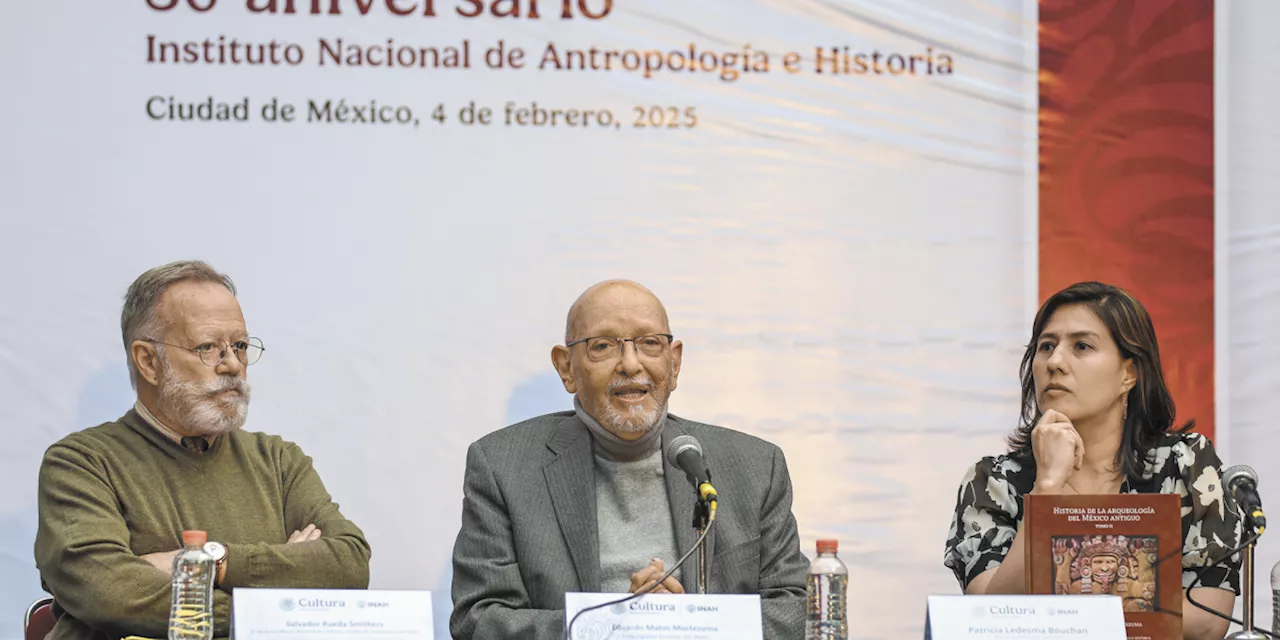 Publican 'Historia de la arqueología' para celebrar el aniversario 86 del INAH