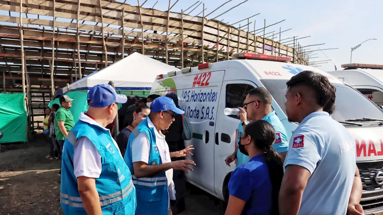 Gobernación garantiza atención en salud durante fiestas en los municipios