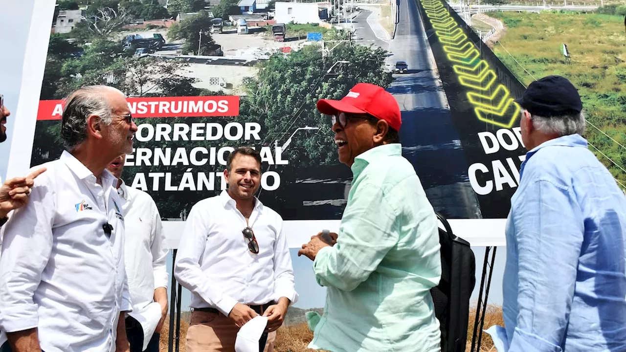 Gobernación puso en marcha obra del ‘Corredor Internacional del Atlántico’