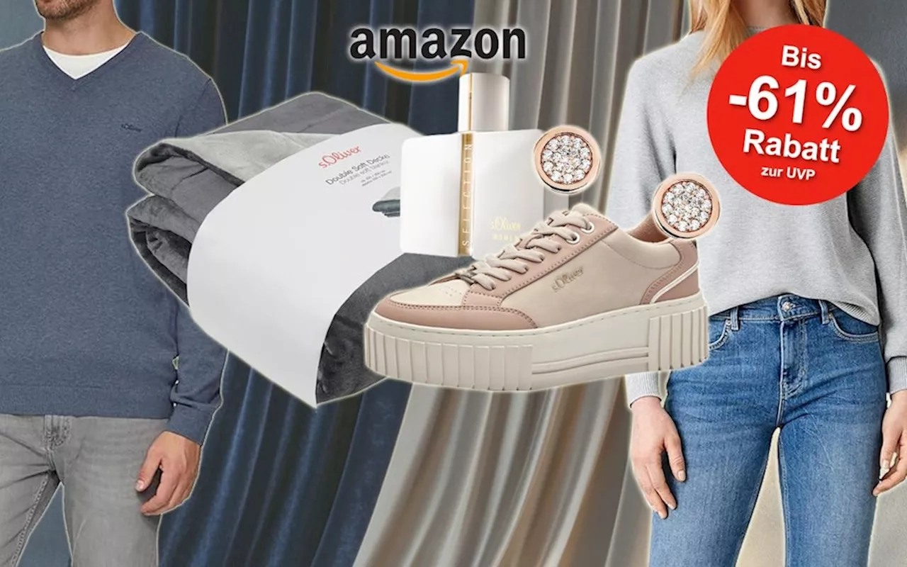 s.Oliver Sale bei Amazon: Schnapp dir tolle Rabatte auf Mode, Sneaker, Schmuck und mehr!