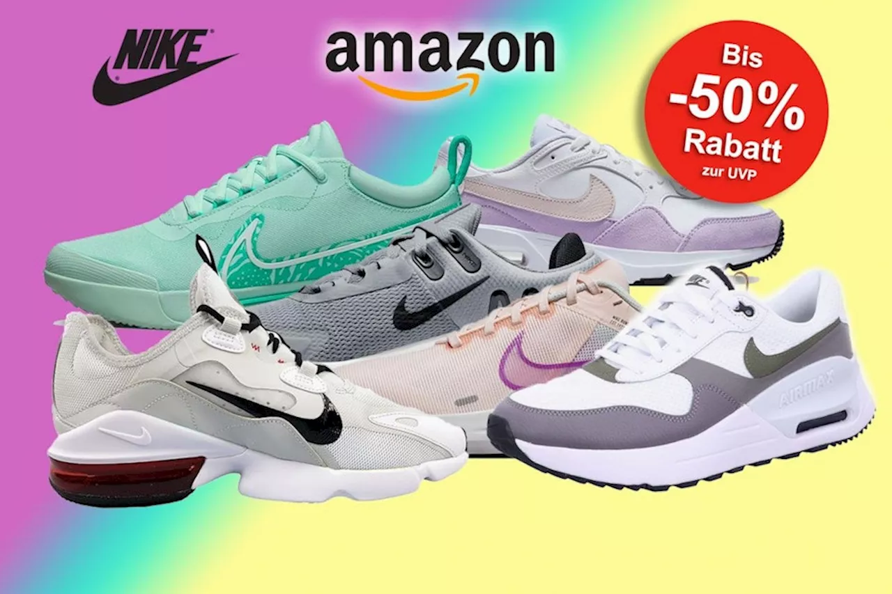 Schnapp dir deine Nike Sneaker jetzt im Amazon Sale mit bis zu 50% Rabatt!