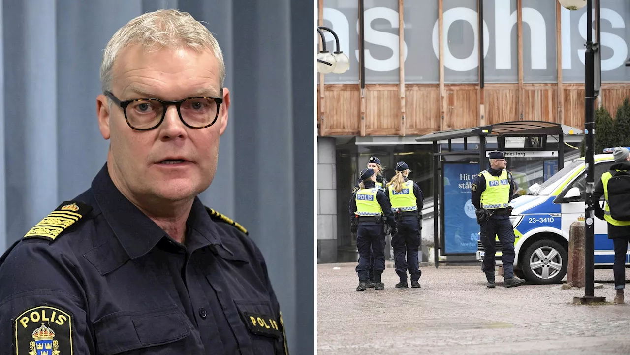 Örebro skolskjutning: Polis bevakar skolor, identifiering pågår