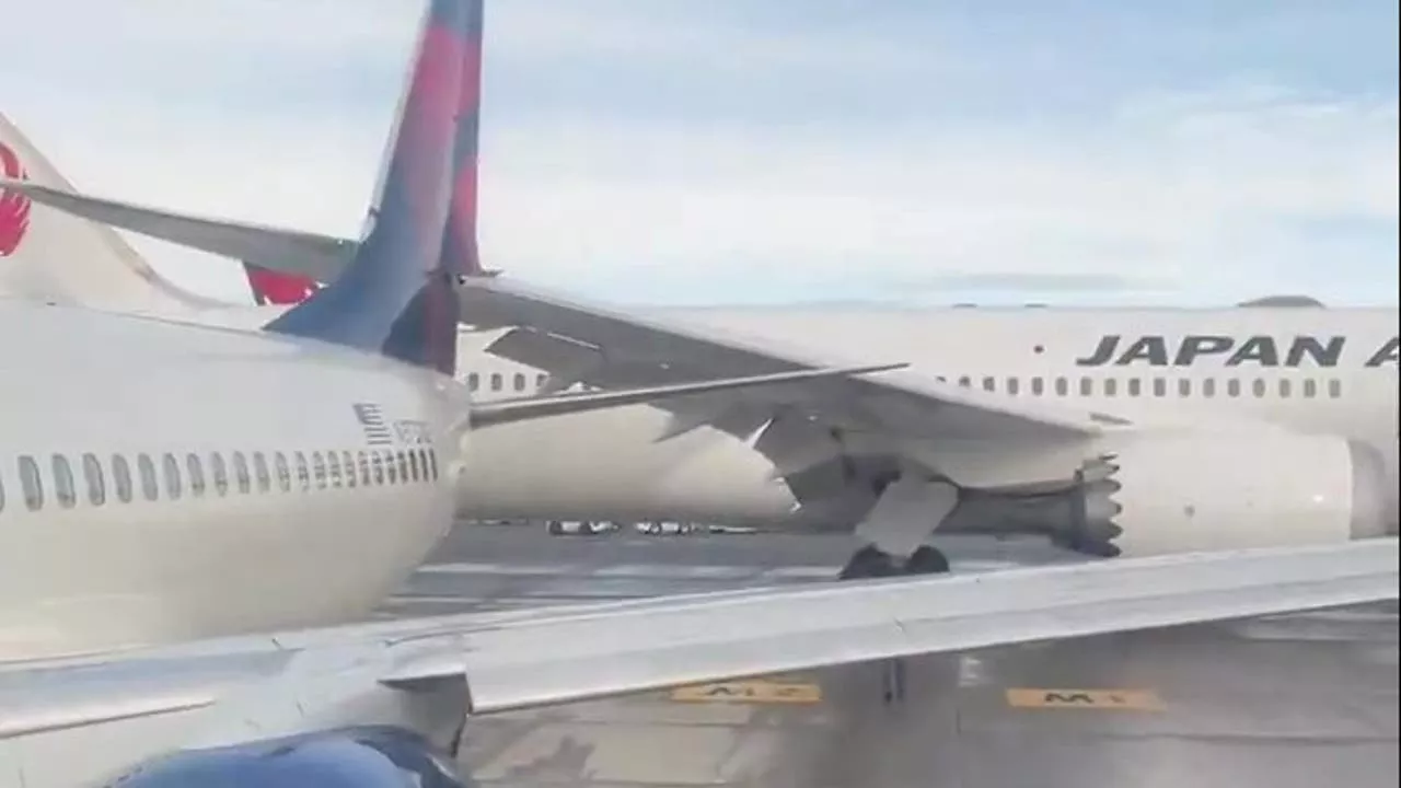 Japan Airlines Plane Collides With Delta Aircraft at Seattle-Tacoma Airport