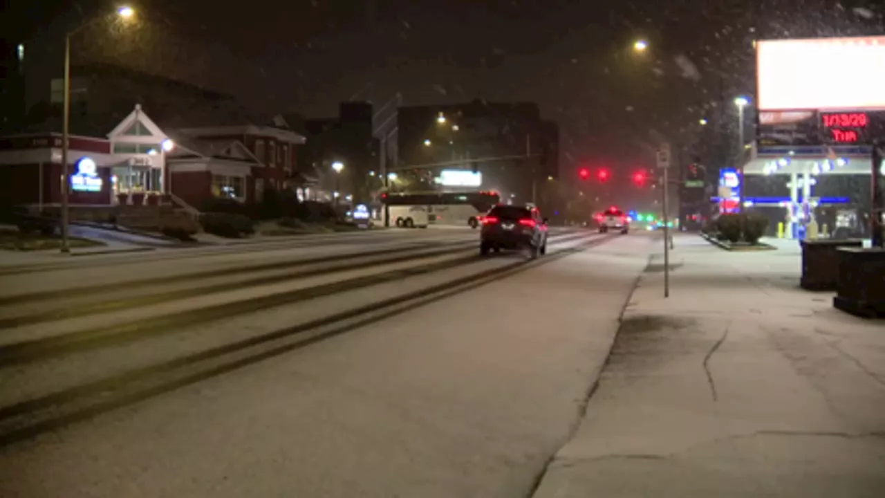 Snow Showers Cause Slick Road Conditions and Delays across Western Washington