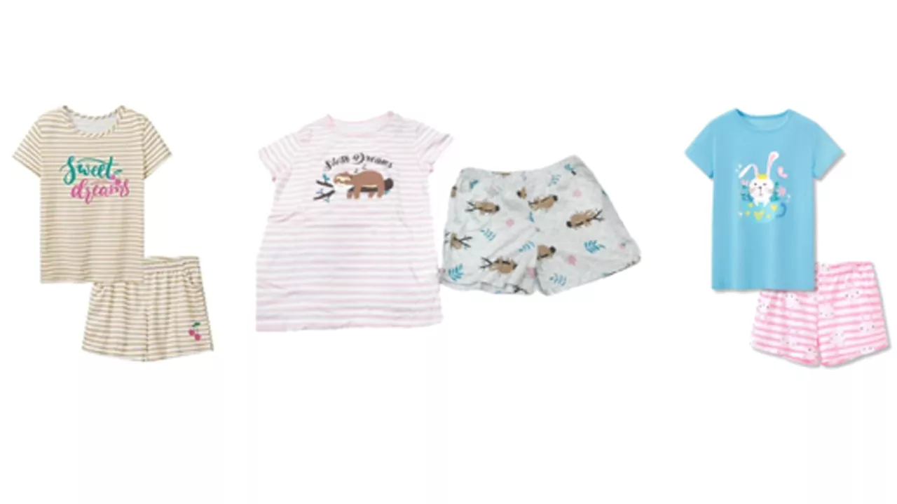 Over 6,000 Girls' Pajamas Recalled Due to Flammability Risk