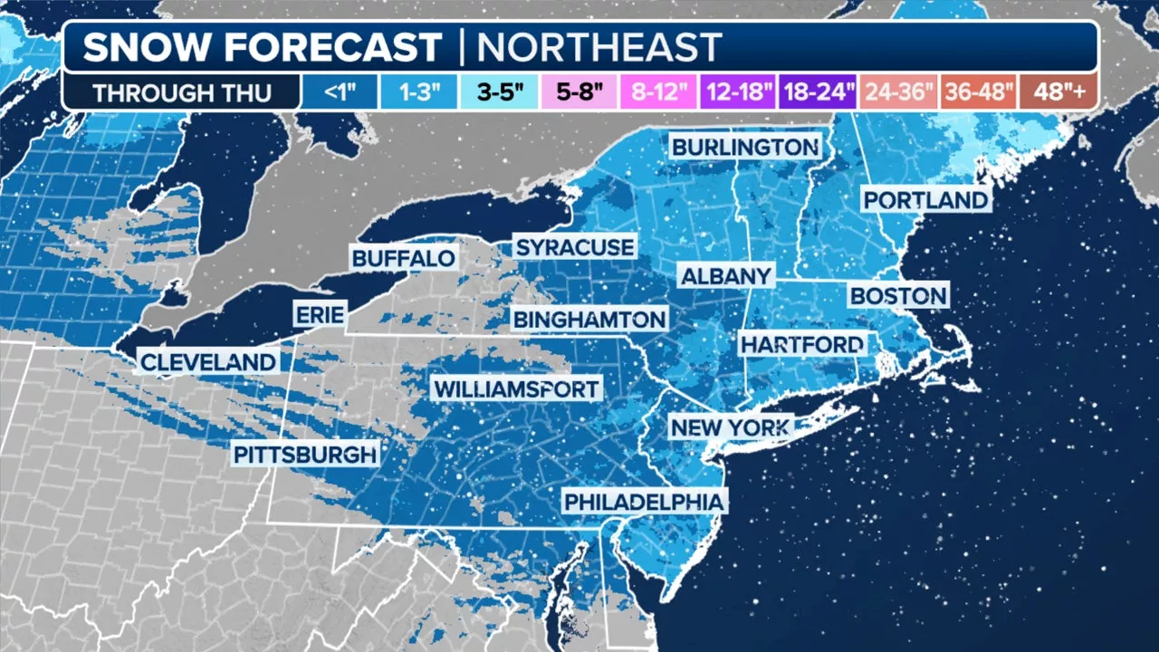 Hazardous Travel Expected During Thursday Morning Commute as Winter Storm Hits New York City