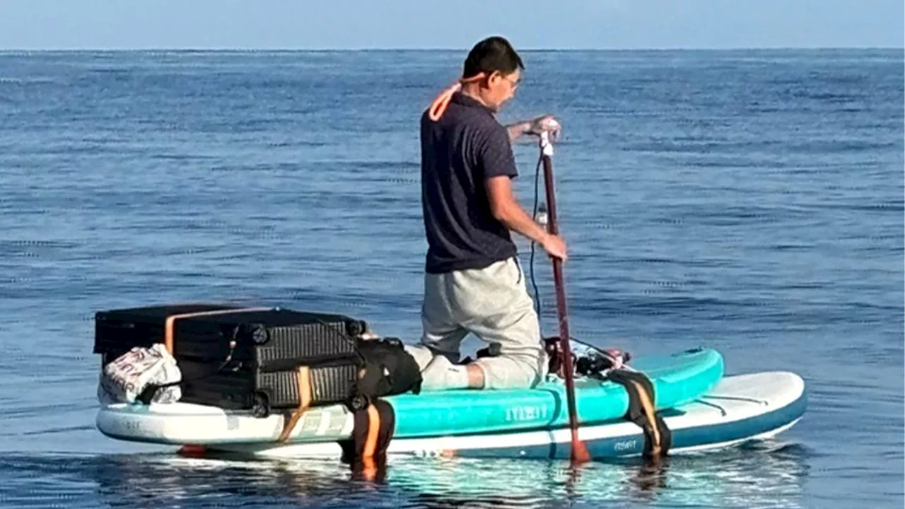 Chinese Migrant Apprehended on Paddleboard off Bahamas