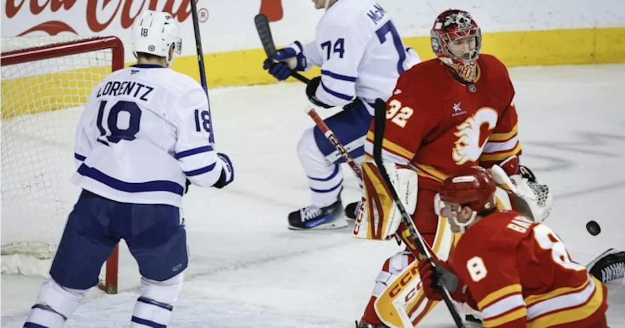 Maple Leafs Sweep Alberta with 6-3 Win Over Flames