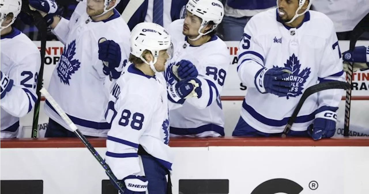 William Nylander Scores Hat Trick, Leafs Defeat Flames in Calgary