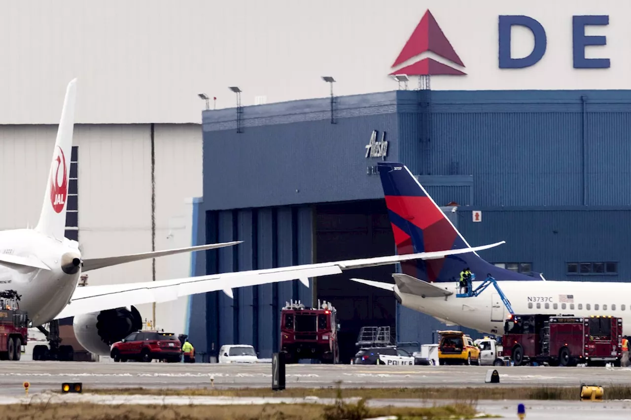 Japan Airlines Plane Hits Delta Aircraft at Seattle Airport