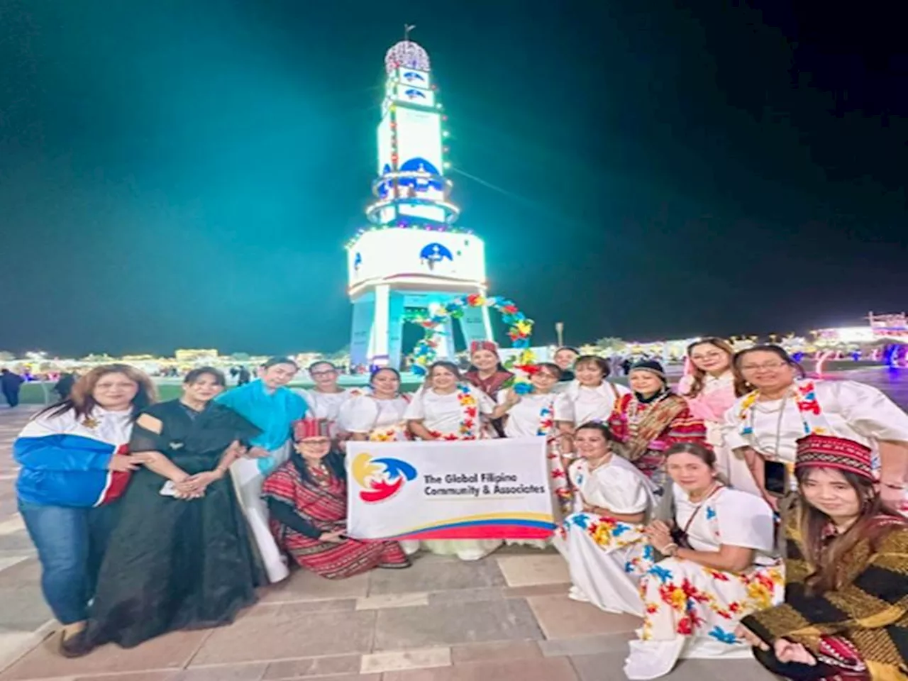 Pinoy contingent dazzles in the prestigious Sheikh Zayed Festival